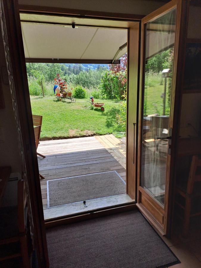 A4 Km De Megeve Tres Joli Studio Avec Jacuzzi ,Vue Sur Les Montagnes Au Calme Praz-sur-Arly Zewnętrze zdjęcie